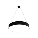 Modern Circular LED Pendant Office Lighting Round Suspended Ceiling Fixture for Workspaces