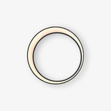 Modern Circular Moon Outdoor LED Wall Light IP65 Waterproof Exterior Sconce for Garden and Villa