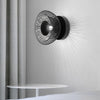 Modern Circular Nest Grid LED Wall Sconce Artistic Iron Indoor Lighting Fixture for Hallways