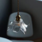 Modern Clear Glass Crystal Pendant Light for Kitchen Island and Dining Room Lighting