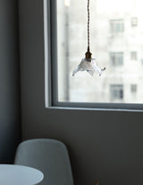 Modern Clear Glass Crystal Pendant Light for Kitchen Island and Dining Room Lighting