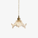 Modern Clear Glass Crystal Pendant Light for Kitchen Island and Dining Room Lighting