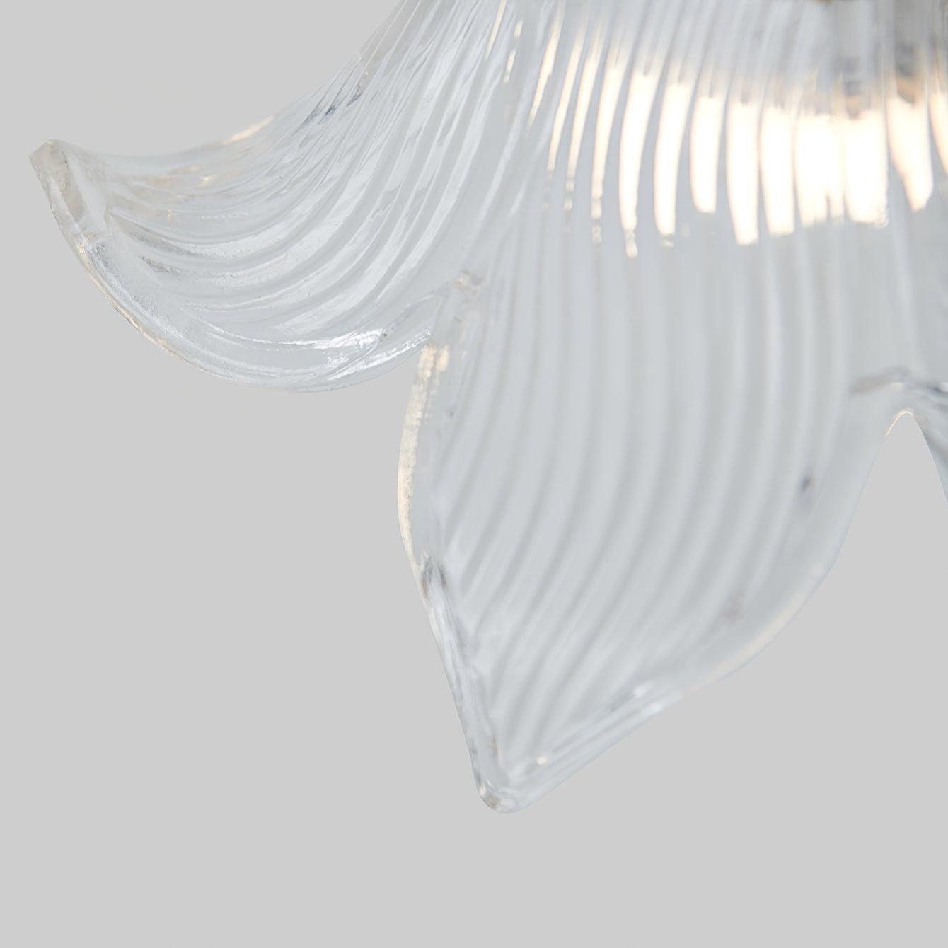 Modern Clear Glass Crystal Pendant Light for Kitchen Island and Dining Room Lighting