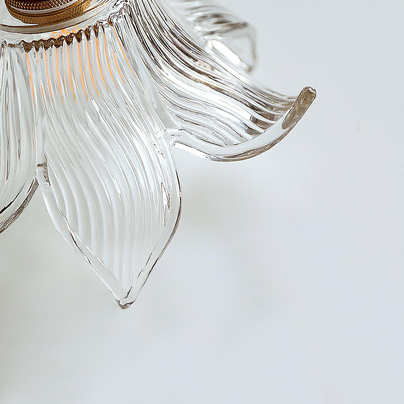 Modern Clear Glass Crystal Pendant Light for Kitchen Island and Dining Room Lighting