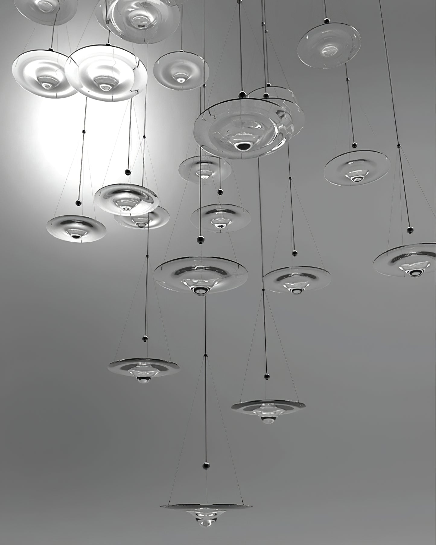 Modern Clear Glass Pendant Light with Integrated LED and Brass Hardware for Dining Room