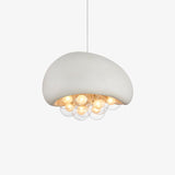 Modern Cloud Bubbles Pendant Light Japanese Style Droplight for Kitchen Island Bedroom