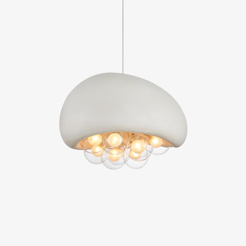 Modern Cloud Bubbles Pendant Light Japanese Style Droplight for Kitchen Island Bedroom