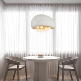 Modern Cloud Bubbles Pendant Light Japanese Style Droplight for Kitchen Island Bedroom