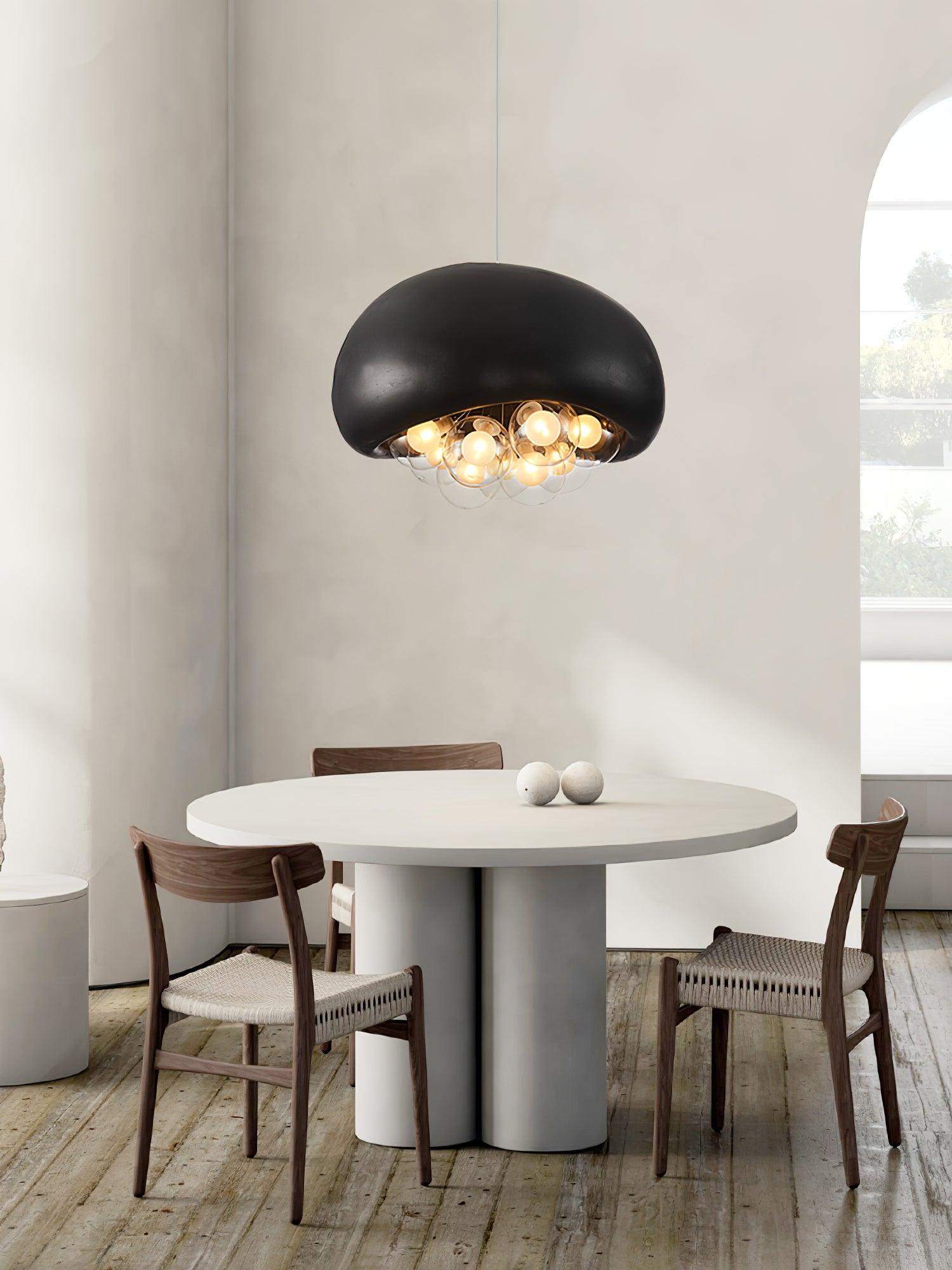 Modern Cloud Bubbles Pendant Light Japanese Style Droplight for Kitchen Island Bedroom