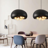 Modern Cloud Bubbles Pendant Light Japanese Style Droplight for Kitchen Island Bedroom