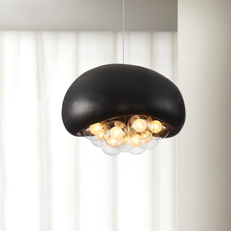 Modern Cloud Bubbles Pendant Light Japanese Style Droplight for Kitchen Island Bedroom