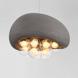 Modern Cloud Bubbles Pendant Light Japanese Style Droplight for Kitchen Island Bedroom
