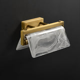Modern Cloud Fog Opaque Glass Wall Sconce Set of 2 Polished Brass LED Bracket Light