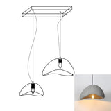 Modern Cloud Inspired Multi Light Pendant Combination Chandelier for Living Room and High Ceilings