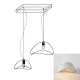 Modern Cloud Inspired Multi Light Pendant Combination Chandelier for Living Room and High Ceilings