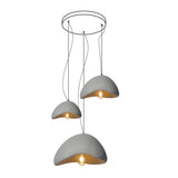 Modern Cloud Inspired Multi Light Pendant Combination Chandelier for Living Room and High Ceilings