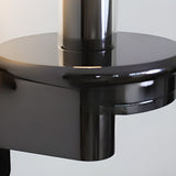 Modern Column Torch Wall Sconce LED Indoor Lighting with Glass Cylinder Shade