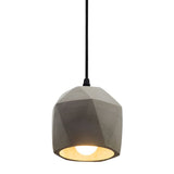 Modern Concrete Pendant Light Industrial Cement Hanging Lamp for Farmhouse Kitchen Island and Dining Area