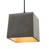 Modern Concrete Pendant Light Industrial Cement Hanging Lamp for Farmhouse Kitchen Island and Dining Area