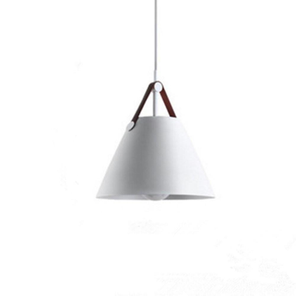 Modern Conical Nordic Pendant Light Metal Hanging Lamp for Kitchen Island and Dining Room