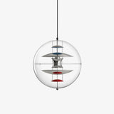 Modern Contemporary Round Sphere Acrylic Pendant Light Globe Hanging Lamp
