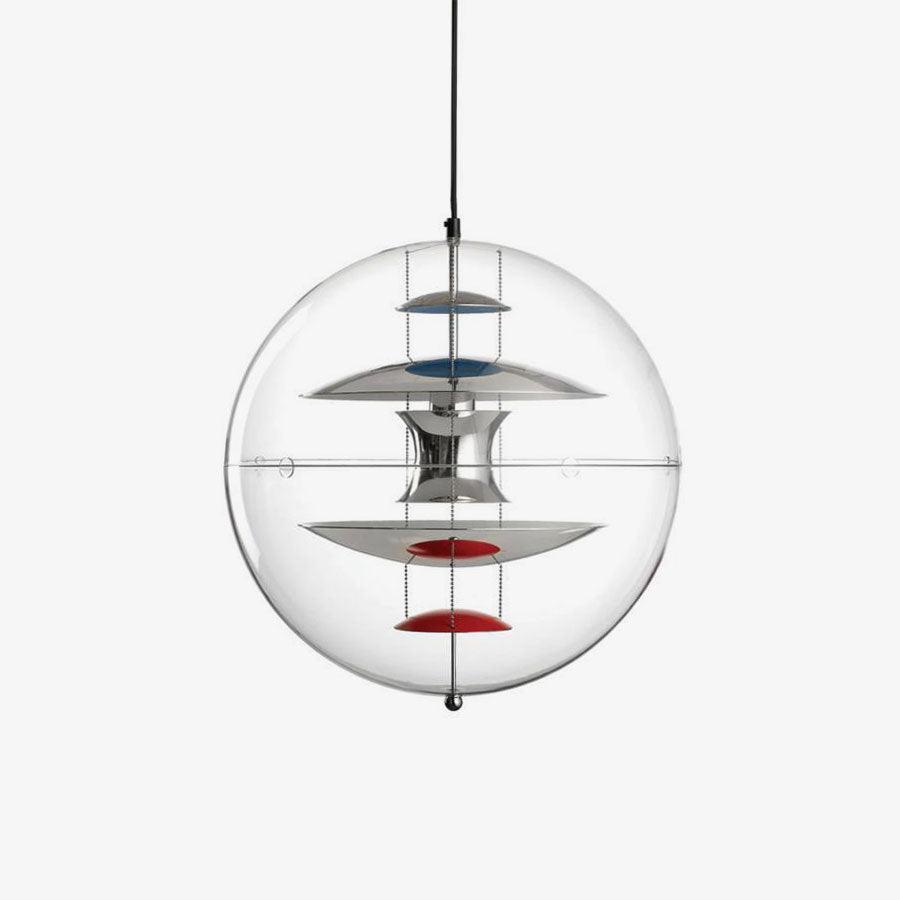 Modern Contemporary Round Sphere Acrylic Pendant Light Globe Hanging Lamp