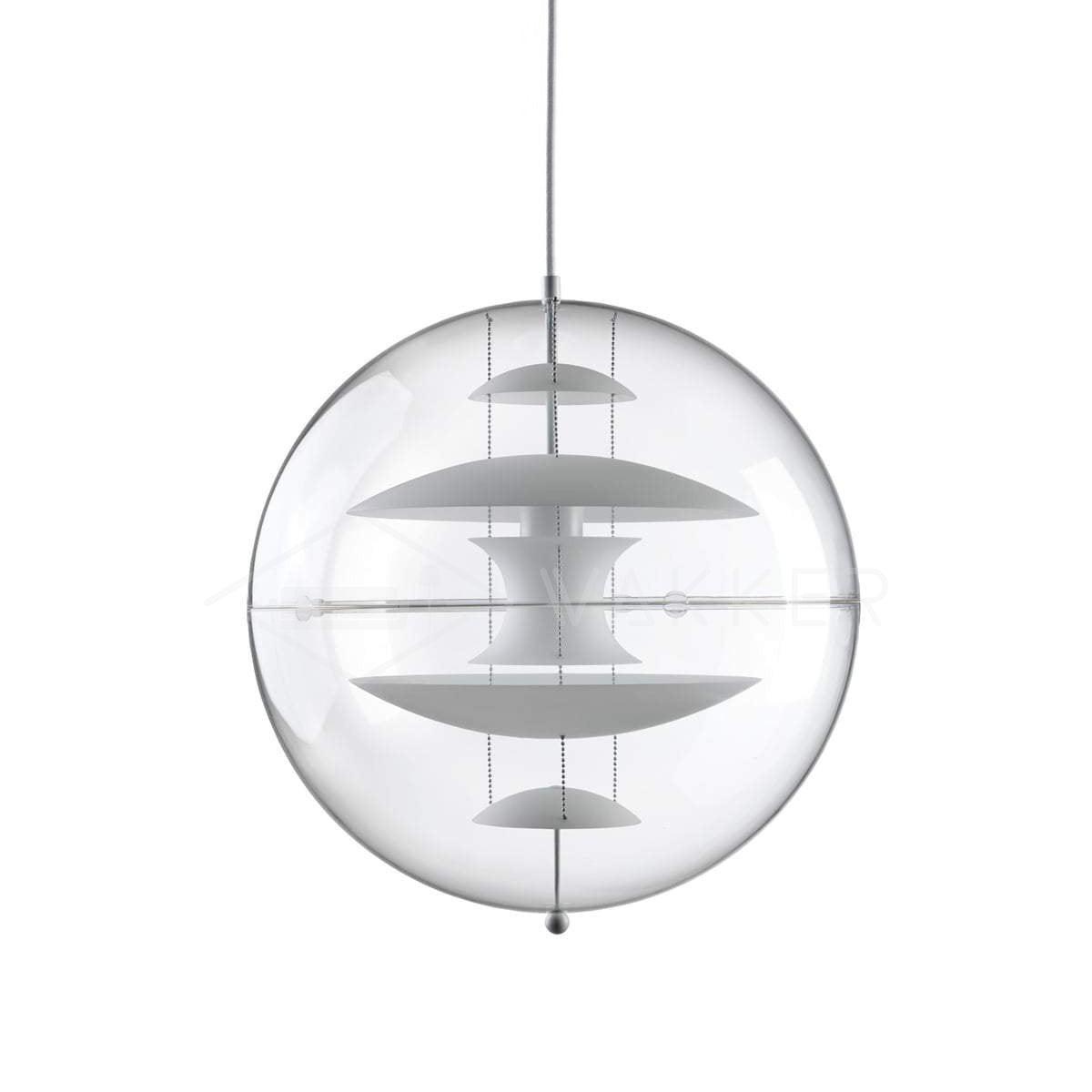 Modern Contemporary Round Sphere Acrylic Pendant Light Globe Hanging Lamp