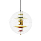Modern Contemporary Round Sphere Acrylic Pendant Light Globe Hanging Lamp