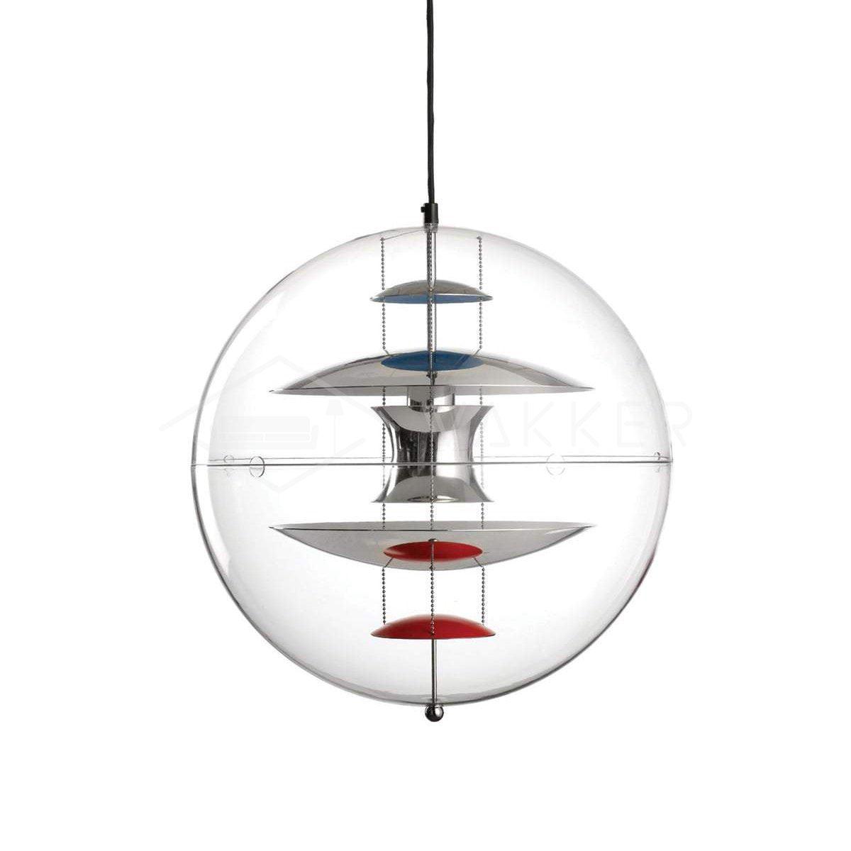 Modern Contemporary Round Sphere Acrylic Pendant Light Globe Hanging Lamp