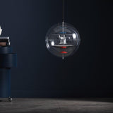 Modern Contemporary Round Sphere Acrylic Pendant Light Globe Hanging Lamp