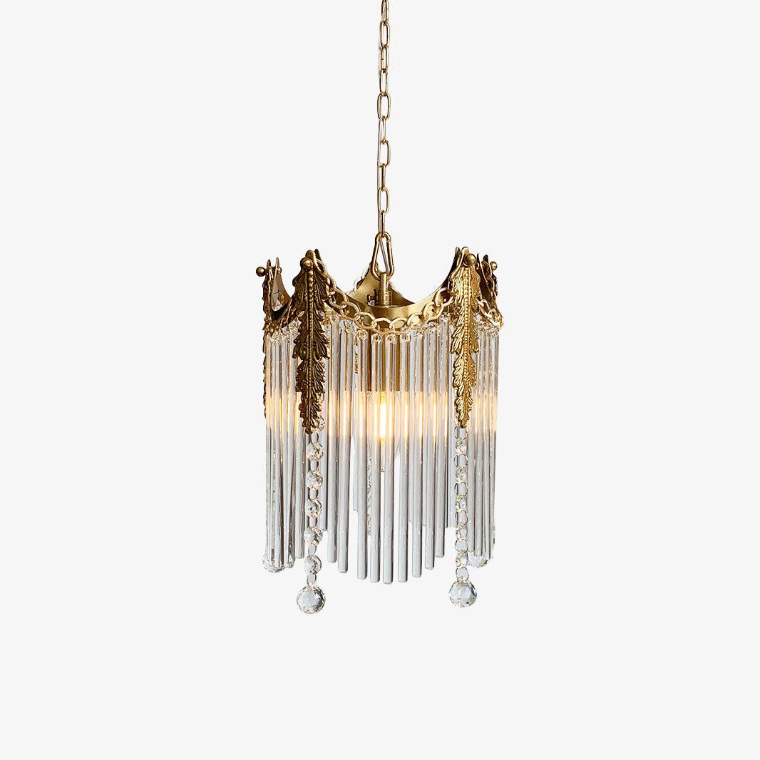 Modern Copper and Glass Globe Pendant Light Fixture for Elegant Indoor Decor