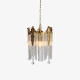 Modern Copper and Glass Globe Pendant Light Fixture for Elegant Indoor Decor