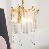 Modern Copper and Glass Globe Pendant Light Fixture for Elegant Indoor Decor