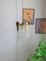 Modern Copper and Glass Globe Pendant Light Fixture for Elegant Indoor Decor