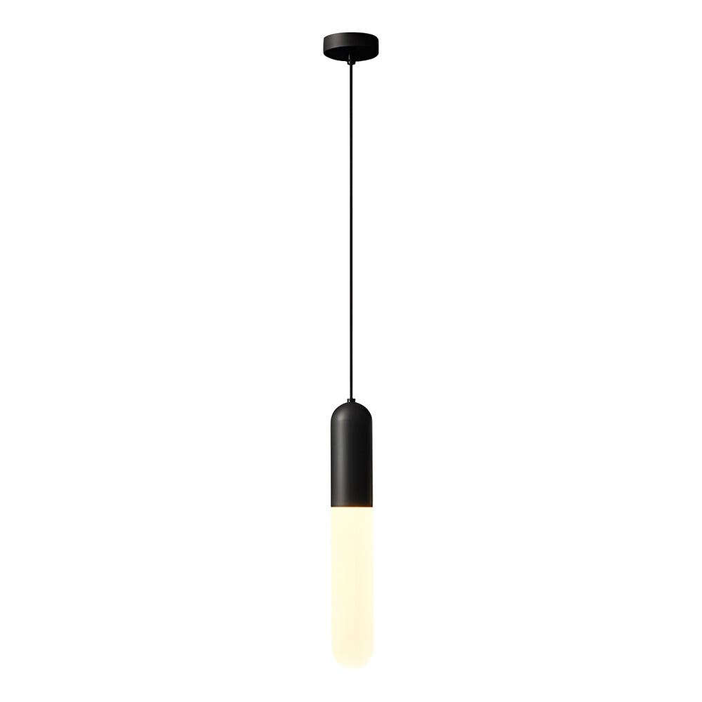 Modern Copper Cylinder Pendant Light with 3 Step Dimming and Adjustable Cord