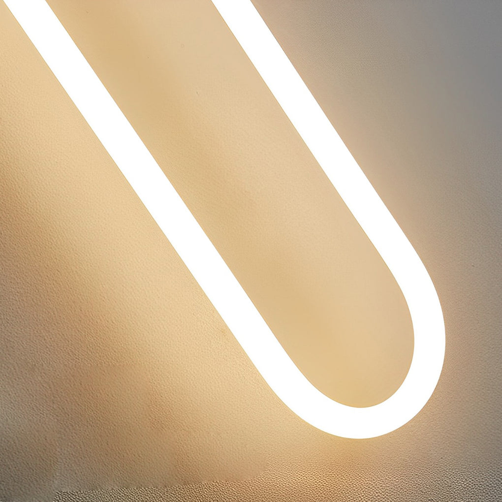 Modern Copper LED Wall Lamp with Three Step Dimming for Bedroom and Corridor