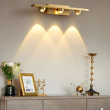 Modern Copper LED Wall Sconce Nordic Wall Washer Projection Light for Living Room and Bedroom