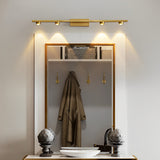 Modern Copper LED Wall Sconce Nordic Wall Washer Projection Light for Living Room and Bedroom