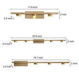 Modern Copper LED Wall Sconce Nordic Wall Washer Projection Light for Living Room and Bedroom