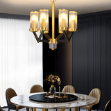 Modern Copper Molecular Glass Globe Chandelier Nordic Luxury Pendant Lighting