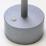 Modern Cordless Aluminum Rod LED Table Lamp with Touch Dimming Sensor