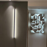 Modern Cordless LED Wall Sconce Matte White Aluminum Rechargeable Decorative Lighting