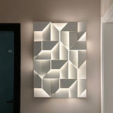 Modern Cordless LED Wall Sconce Matte White Aluminum Rechargeable Decorative Lighting