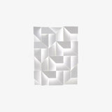 Modern Cordless LED Wall Sconce Matte White Aluminum Rechargeable Decorative Lighting