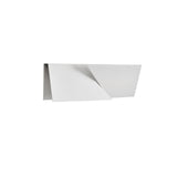Modern Cordless LED Wall Sconce Matte White Aluminum Rechargeable Decorative Lighting