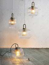 Modern Covent Handblown Glass Pendant Light Gold Metal Hanging Fixture for Kitchen and Dining Room