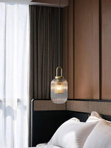 Modern Covent Handblown Glass Pendant Light Gold Metal Hanging Fixture for Kitchen and Dining Room