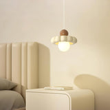 Modern Cream Cloud Pendant Light Resin Hanging Ceiling Lamp for Stylish Interior Decor