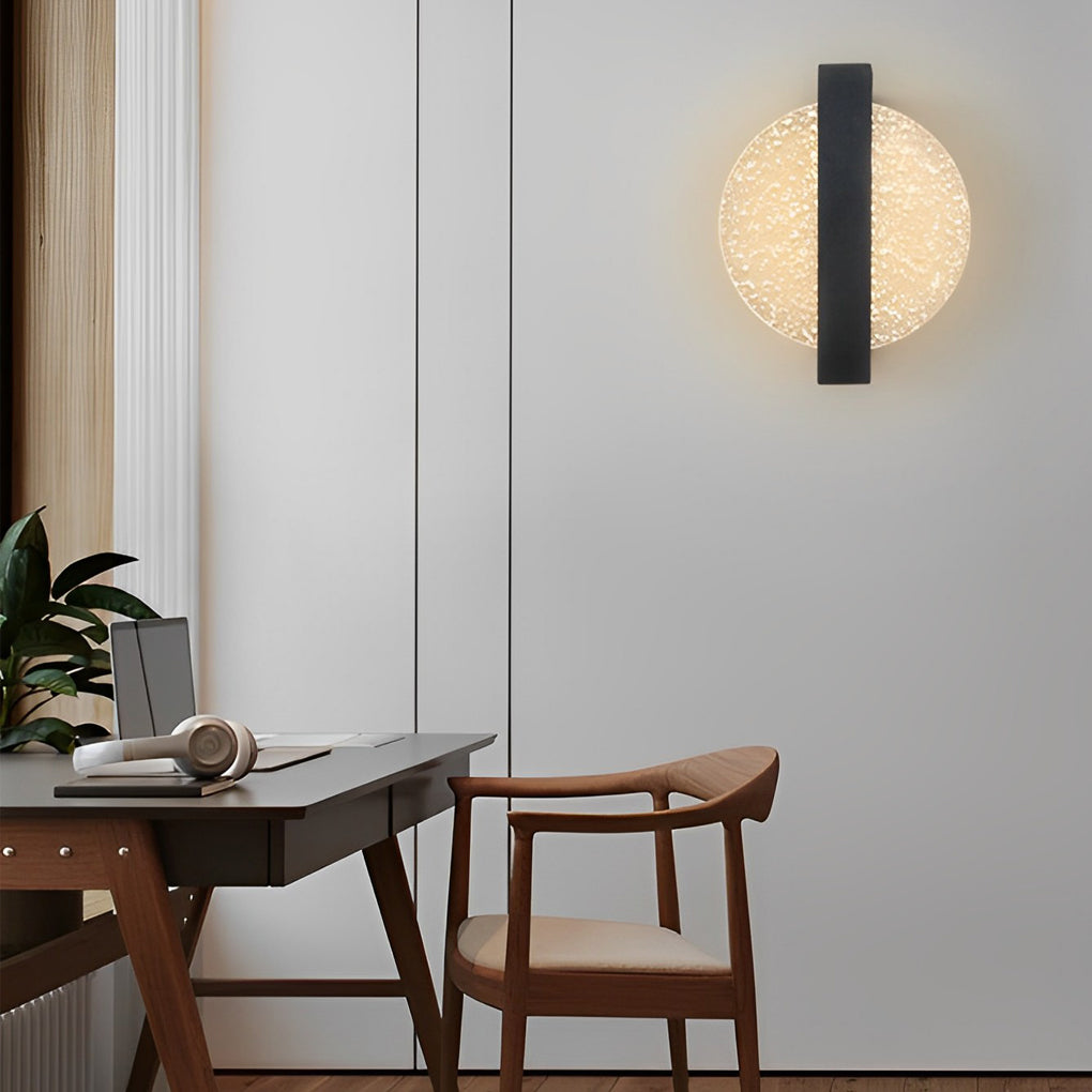 Modern Creative Geometric LED Wall Sconce Nordic Bedside Lamp for Living Room and Hallway
