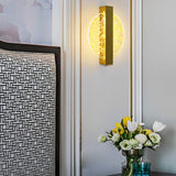 Modern Creative Geometric LED Wall Sconce Nordic Bedside Lamp for Living Room and Hallway
